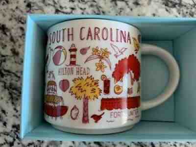 Starbucks Mug Been There Series Collectible South Carolina Color 2018 14 Oz New - Sold on eBay Jun 25, 2021 for $17.50