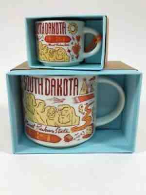 Starbucks Been There Series South Dakota 14oz Mug And 2oz Mug Ornament New - Sold on eBay Jun 19, 2021 for $49.99