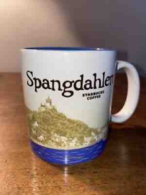 STARBUCKS Coffee Mug 16 oz SPANGDAHLEM AB, icon series NEW w SKU, Germany MIT - Sold on eBay Aug 22, 2021 for $38.00