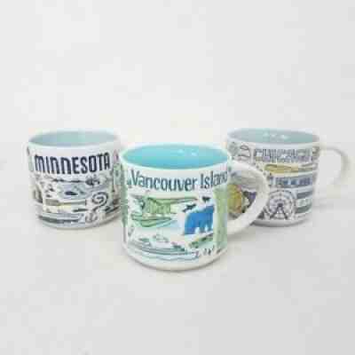 Starbucks Been There Series Minnesota Chicago Vancouver Island - Sold on eBay Aug 22, 2021 for $32.56