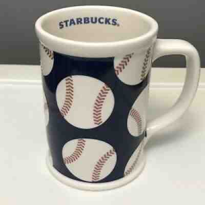 Starbucks 2007 Baseball Jumbo Coffee Mug Large 16oz. Red White Blue Collectible - Sold on eBay Jun 15, 2021 for $19.99