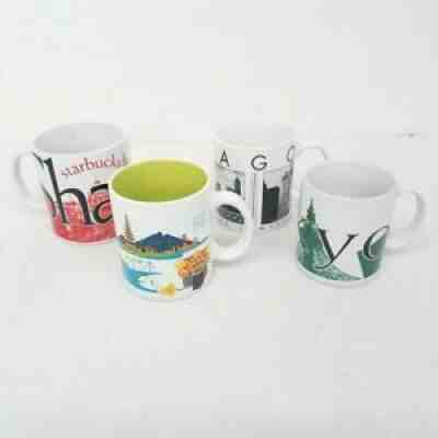 Starbucks City Mug Tokyo Shanghai City Scenes Chicago Indonesia Series Bali - Sold on eBay Aug 22, 2021 for $10.49