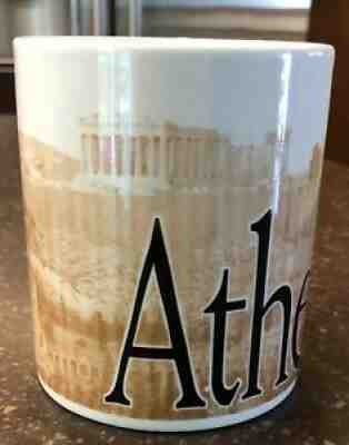 Excellent Condition Starbucks Athens Coffee Cup Mug 2002 City Collector Series - Sold on eBay Jul 18, 2021 for $9.25