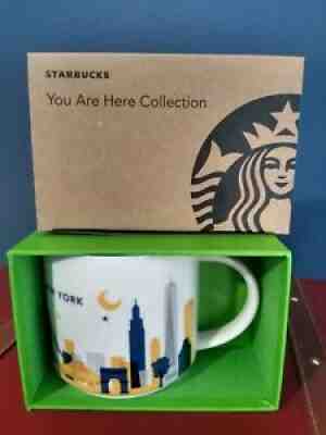 Starbucks New York City 14oz Coffee Mug Cup 2015 You Are Here Collection Series - Sold on eBay Sep 07, 2021 for $18.50