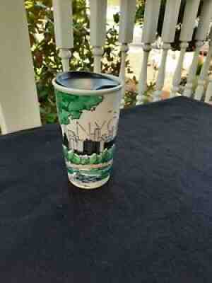 Starbucks NYC New York City Central Park 12oz Ceramic Travel Mug - Sold on eBay Sep 12, 2021 for $25.56