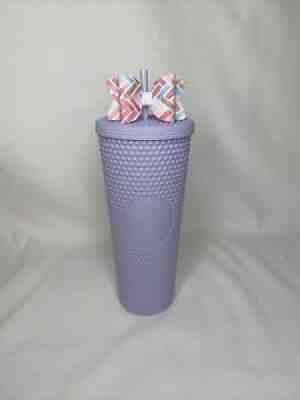 STARBUCKS STUDDED MATTE LILAC TUMBLER NEW MÃ©xico Edition Bow Included - Sold on eBay Jul 09, 2021 for $160.00