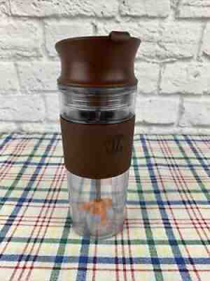 Starbucks Via Ready Brew Swirl Tumbler By Bodum Plastic Mug 16 oz. - Sold on eBay Jun 23, 2021 for $16.00