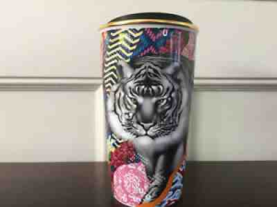 Starbucks 2018 Sumatra Tiger DWT Ceramic Travel Mug Tumbler by Tristan Eaton New