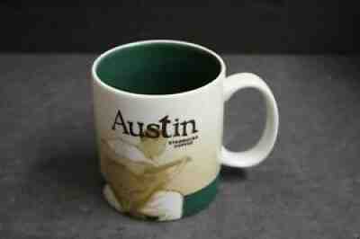 Starbucks Coffee Collector Series Austin Man Playing Guitar Pottery Mug - Sold on eBay Aug 31, 2021 for $9.99