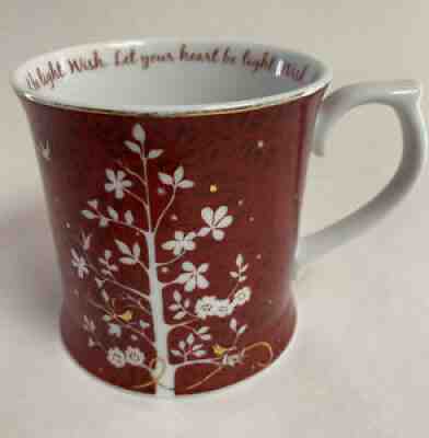 Starbucks Coffee Mug 2009 Christmas Holiday Red â??Wish - Let Your Heart Be Lightâ? - Sold on eBay Sep 13, 2021 for $8.50