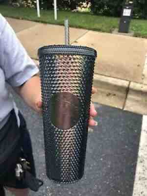 Starbucks Studded Black Tumbler Fall 2020 Iridescent Dark Bling Halloween Venti - Sold on eBay Jun 29, 2021 for $59.94