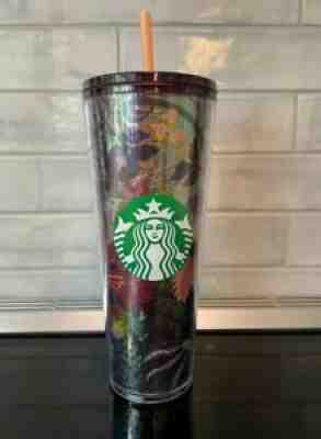 Starbucks Pink Venti Floral Foil Fall 2021 Tumblers - Sold on eBay Aug 27, 2021 for $30.00