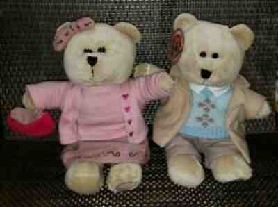 2006/2007 Starbucks Bearista- set of 45th/59th Edition Plush Bears - Sold on eBay Aug 18, 2021 for $20.00