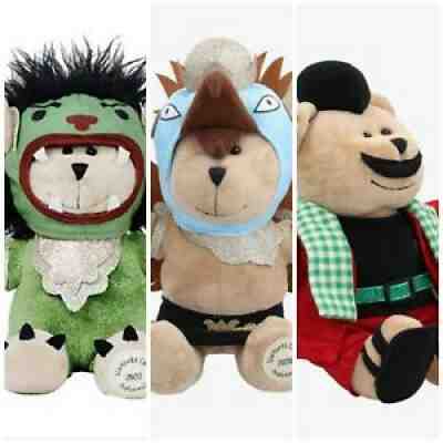 Starbucks Indonesia - Bearista Folklore Set ( 3 TEDDY BEARS )