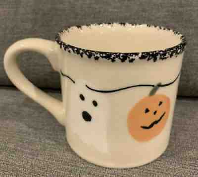 Hartstone Starbucks Barista 14oz Halloween Mug Ghost & Jack-o-Lantern Faces NEW - Sold on eBay Aug 13, 2021 for $35.00
