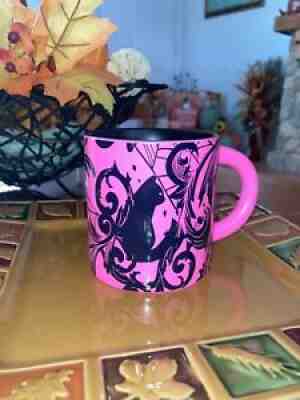 New Starbucks Halloween Pink Ceramic Black Cat 2021 Fall Mug - Sold on eBay Sep 11, 2021 for $35.00