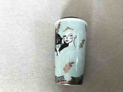 Starbucks Mermaid Siren Limited 2018 Holiday Ceramic Tumbler Travel Mug Gold - Sold on eBay Aug 29, 2021 for $14.90