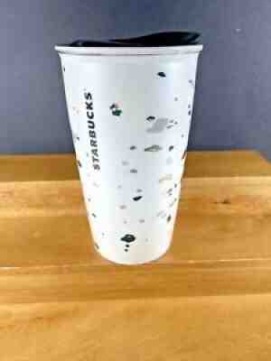Starbucks 2014 Metallic Flecks Ceramic 12oz Tumbler Traveler Splatter Paint READ - Sold on eBay Jul 08, 2021 for $19.99