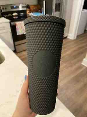 Starbucks Matte Black Studded Tumbler Venti NEW - Sold on eBay Sep 13, 2021 for $33.56