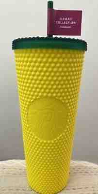ð? NEW Starbucks Hawaii Exclusive Pineapple Matte Studded Tumbler Cup 24oz - Sold on eBay Sep 13, 2021 for $29.99