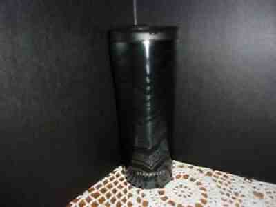 Starbucks 2018 Stainless Steel Charcoal Grey Travel Tumbler Black Wavy Lines - Sold on eBay Aug 19, 2021 for $6.00