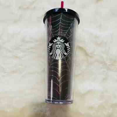 Starbucks Glitter Spiderweb Tumbler Cup Halloween 2019 24 oz. BRAND NEW!!! - Sold on eBay Sep 12, 2021 for $177.50