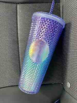 Starbucks Studded Tumbler Blue Ombre Venti 24 Oz NEW SUMMER - Sold on eBay Jul 09, 2021 for $48.50