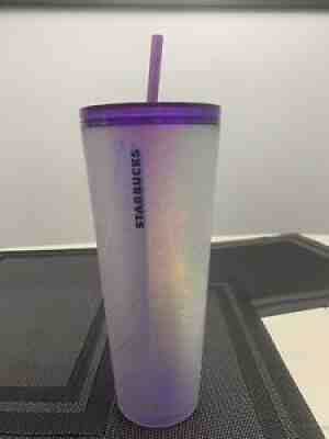 Starbucks 2021 purple and white spiderweb halloween tumbler 24oz - Sold on eBay Sep 08, 2021 for $167.50