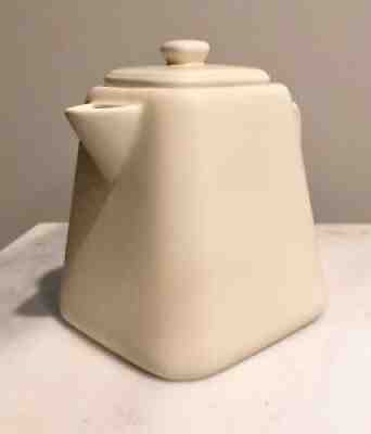 Starbucks Bone Ivory Ceramic 4 Cup Square Coffee Tea Pot Lid 2012 - Sold on eBay Jul 21, 2021 for $8.88
