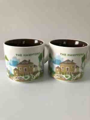 Set of Two Starbucks 2017 The Hamptons You Are Here Collection Coffee Mugs 14 oz - Sold on eBay Jun 18, 2021 for $19.99