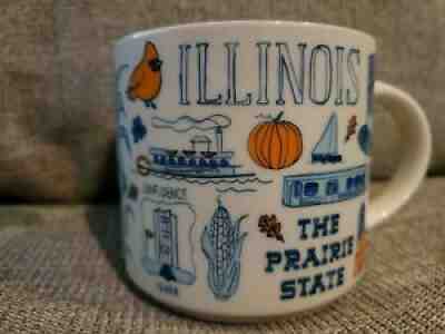 Starbucks "Been There Series" Coffee Cup Mug Illinois the Prairie State 14oz - Sold on eBay Jun 20, 2021 for $9.99