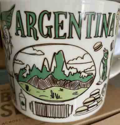 Starbucks ARGENTINA Been There Across The Globe Series Coffee And Tea Mug/Cup - Sold on eBay Jul 17, 2021 for $33.50