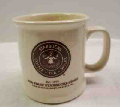 Starbucks Coffee Cup Mug The First Starbucks Store Pike Place Market USA - Sold on eBay Jul 05, 2021 for $5.00