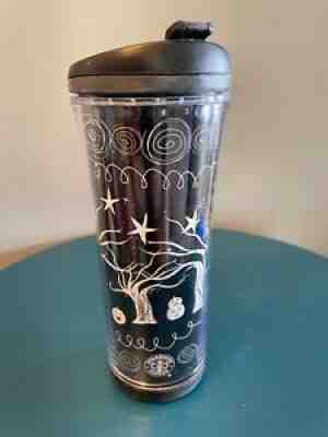 RARE Starbucks Coffee HALLOWEEN Tumbler 16 oz GLOW IN THE DARK Cup 2007 W Lid - Sold on eBay Aug 14, 2021 for $24.99