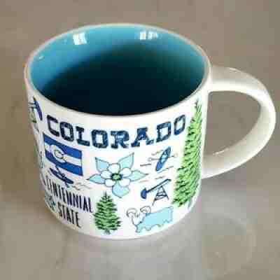 Colorado Starbucks BEEN THERE ACROSS THE GLOBE Coffee Mug 14 oz Scenic - Sold on eBay Jul 03, 2021 for $26.21