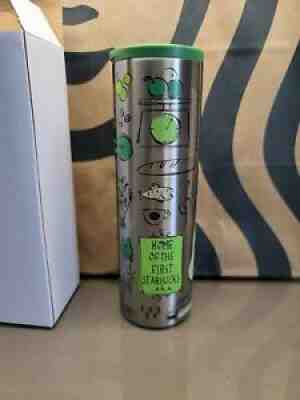 Exclusive Starbucks Coffee Pike Place Tumbler Seattle WA First Store 16oz - Sold on eBay Jun 19, 2021 for $36.95
