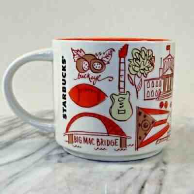 Starbucks Ohio Been There Series Across the Globe Collection Coffee Mug Cup 14oz - Sold on eBay Aug 01, 2021 for $15.00