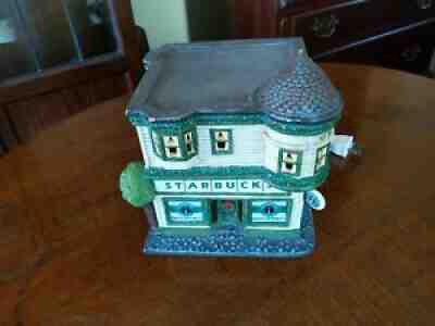 RARE 1998 STARBUCKS PARTNERS NEIGHBORHOOD COFFEE STORE Lighted House CHRISTMAS - Sold on eBay Aug 01, 2021 for $49.99