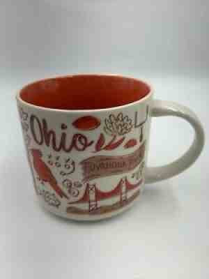 Starbucks Ohio Been There Series Across the Globe Collection Coffee Mug Cup 14oz - Sold on eBay Aug 17, 2021 for $14.99