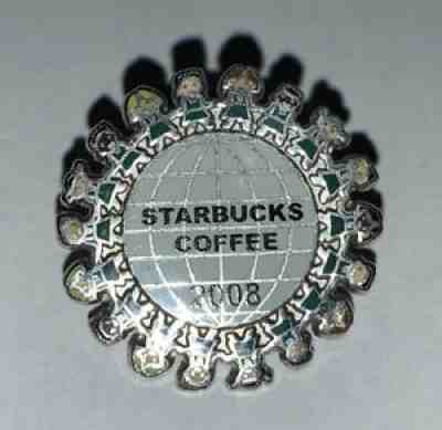 Starbucks Coffee 2008 Green Apron Baristas Around The World Pin - Sold on eBay Jun 26, 2021 for $33.99
