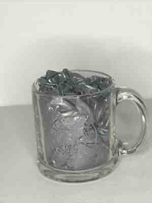 Starbucks LOGO Coffee Tea Mermaid Siren Clear Glass Cup Mug MADE IN THE USA 12oz - Sold on eBay Sep 02, 2021 for $9.99