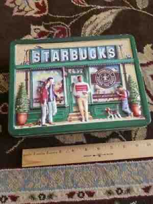 Starbucks Coffee Large Cookie Tin Vintage 1999, 3D Lid First Store Seattle 1971 - Sold on eBay Jul 17, 2021 for $12.99