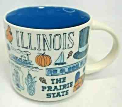 Starbucks Been There Series ILLINOIS The Prairie State 14 oz Coffee Cup Mug 2018 - Sold on eBay Aug 02, 2021 for $13.99