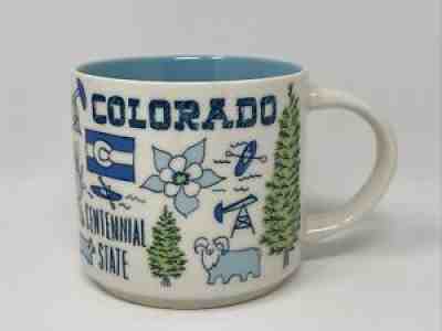 Colorado Starbucks BEEN THERE ACROSS THE GLOBE Coffee Mug 14 oz Scenic - Sold on eBay Aug 27, 2021 for $17.99
