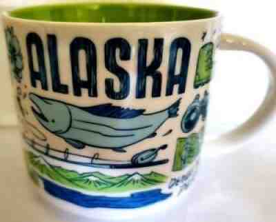 Starbucks Alaska Been There Series Across The Globe Collection Coffee Mug 14oz - Sold on eBay Jul 02, 2021 for $19.56