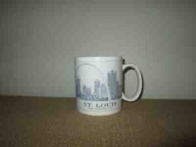 STARBUCKS Architecture Series 18oz Coffee Mug ~ 2007 St. Louis The Gateway City - Sold on eBay Aug 10, 2021 for $23.95