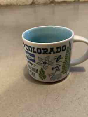 Colorado Starbucks BEEN THERE ACROSS THE GLOBE Coffee Mug 14 oz Scenic CS004 - Sold on eBay Aug 09, 2021 for $15.99
