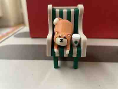 Starbucks Coffee Dog On The Chair cute PVC toy NEW - Sold on eBay Aug 30, 2021 for $12.00