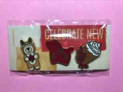 2018 China Starbucks coffee new year of the dog 3 pins set - Sold on eBay Aug 04, 2021 for $9.99