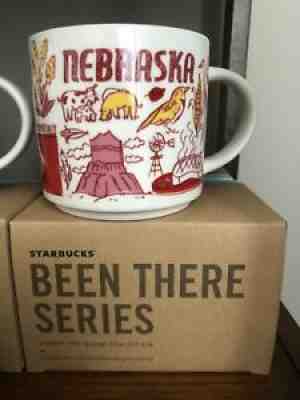 Starbucks Coffee Mug Been There Series Across The Globe Collection Nebraska - Sold on eBay Sep 05, 2021 for $22.50